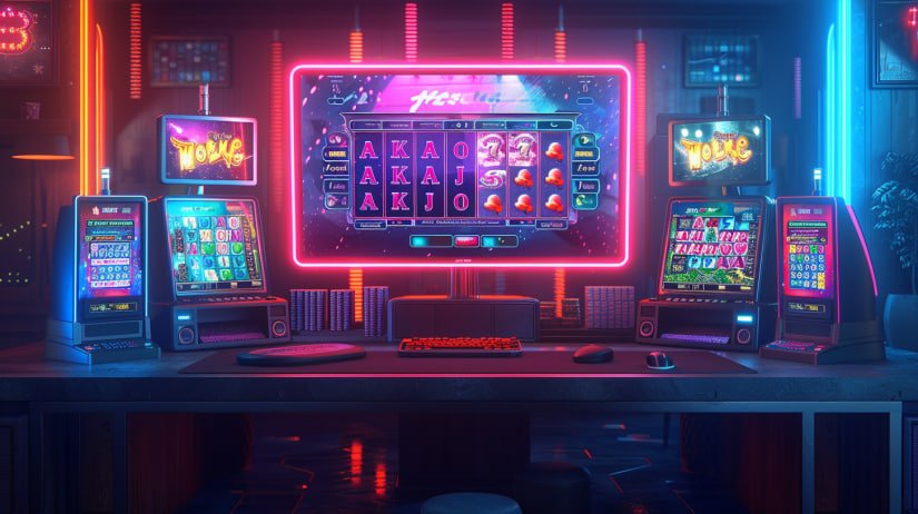 Antarmuka Teen Patti di ozototo menampilkan tangan pemain, pot, dan kontrol taruhan
